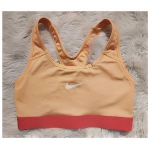 3/$30 Orange and Salmon Nike Dri Fit Sports Bra